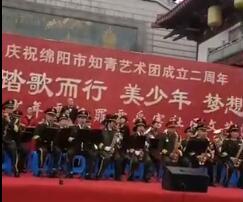 綿陽(yáng)市知青藝術(shù)團成立二周年